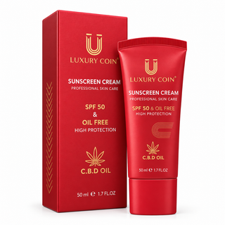 کرم ضد آفتاب spf ۵۰ لاکچری کوین